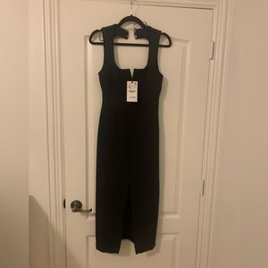 Zara NWT black cocktail dress